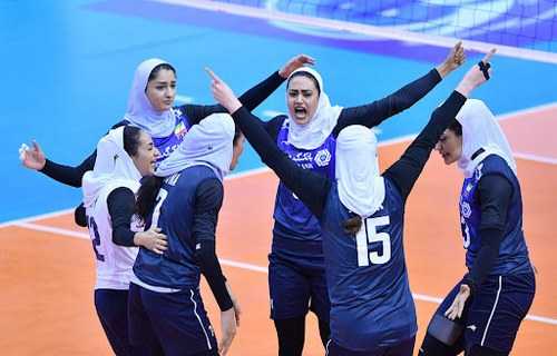 والیبالیست های زن ایرانی