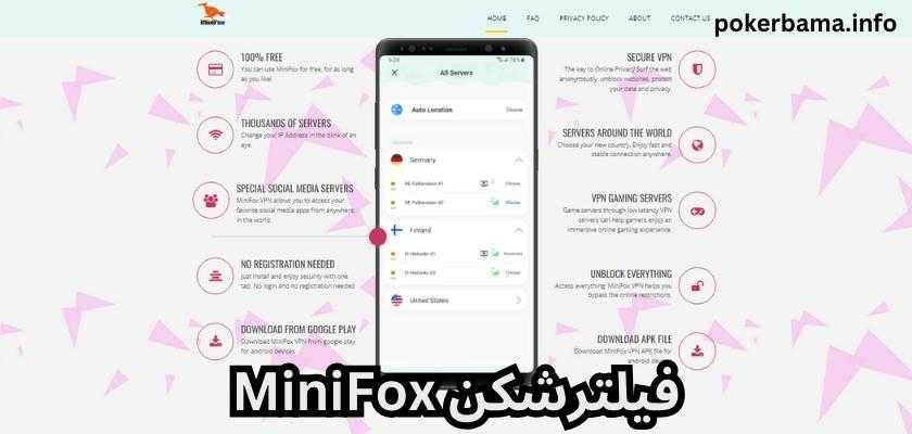فیلترشکن MiniFox رایگان با آی پی ثابت + لینک دانلود