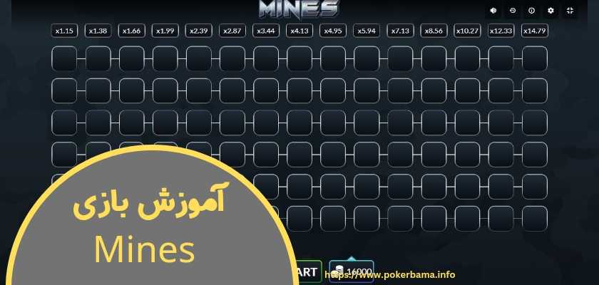 آموزش بازی Mines
