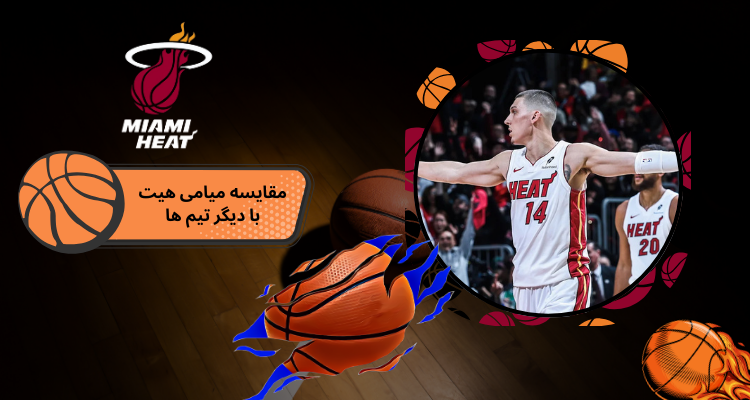 مقایسه میامی هیت با دیگر تیم های کنفرانس شرق